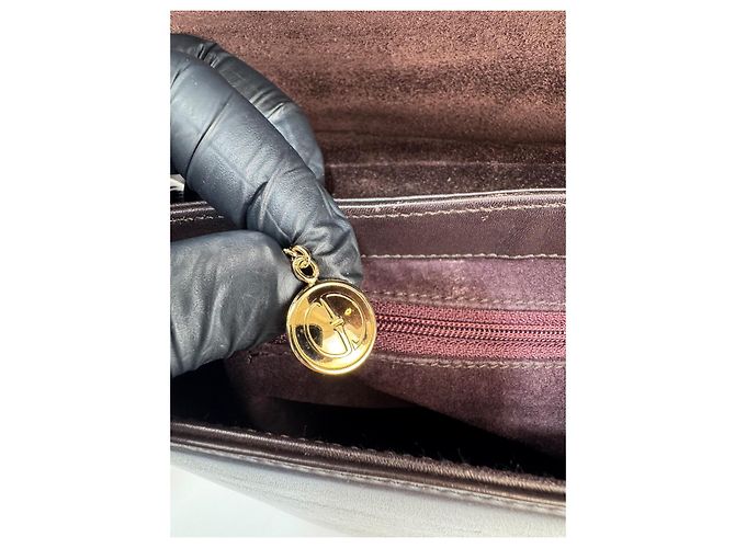 Borsa a spalla/a mano Gucci in pelle marrone 282 - vista 11