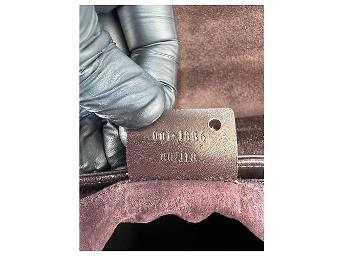 Borsa a spalla/a mano Gucci in pelle marrone 282 - vista 14