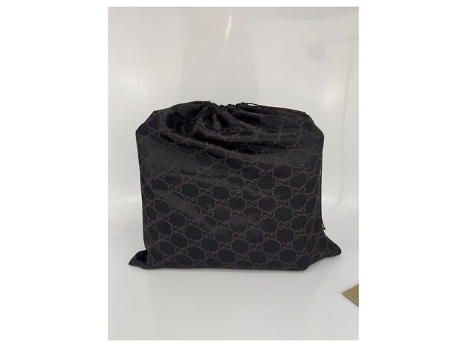 Borsa a spalla/a mano Gucci in pelle marrone 282 - vista 9