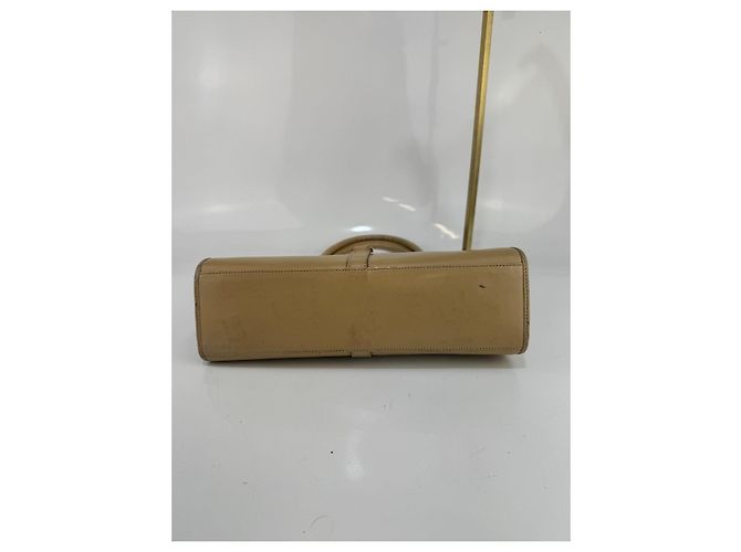 Borsa a spalla Gucci Jackie in pelle beige 283 - vista 7