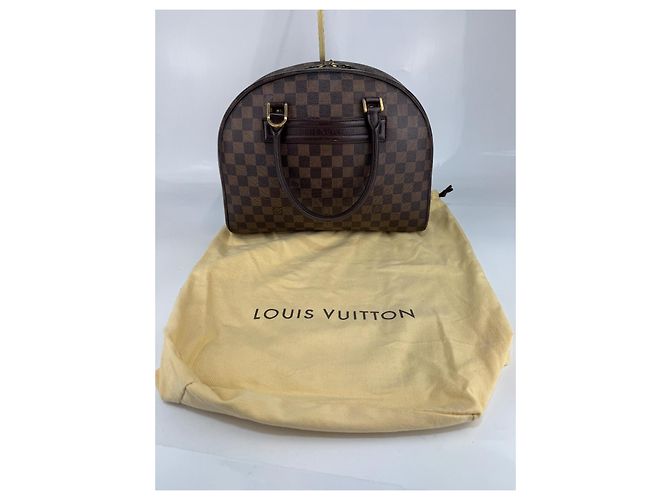 Borsa in pelle Nolita Louis Vuitton pelle marrone 284 - vista 7