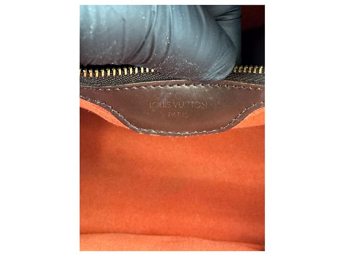 Borsa in pelle Nolita Louis Vuitton pelle marrone 284 - vista 9