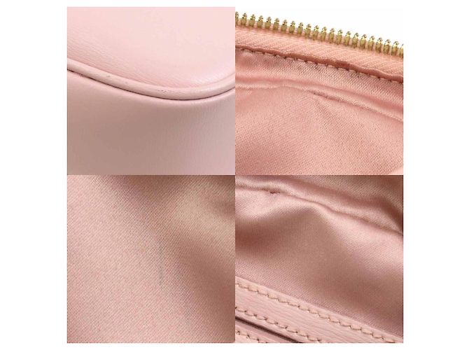 Borsa a Spalla in Pelle Gancini di Salvatore Ferragamo Rosa - vista 3