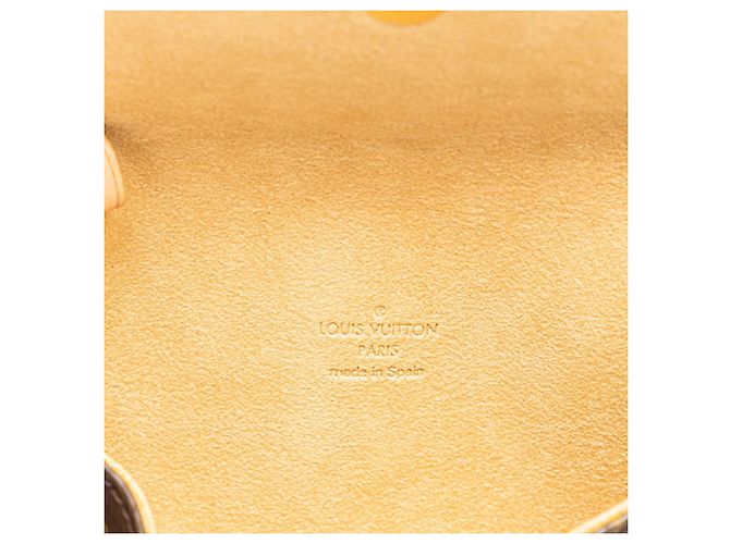 Louis Vuitton Monogram Pochette Twin PM Umhängetasche Braun - Ansicht 8