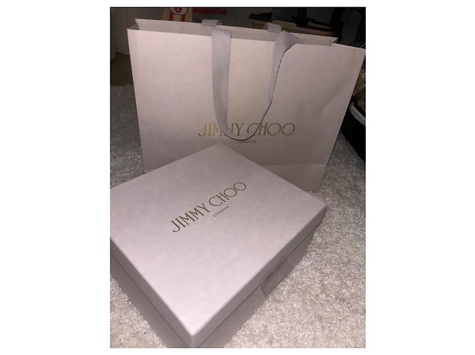 Jimmy Choo CARTERA/CADENA | U OSPA | 230 NEGRO/BLANCO Plata - vista 7