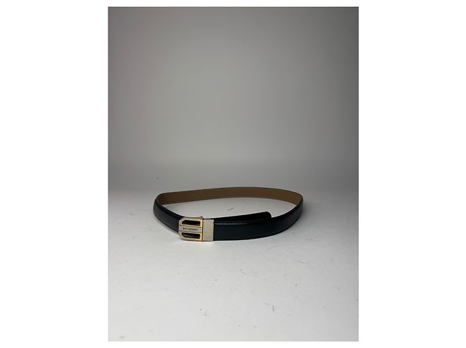 Vintage Balenciaga Ledergürtel schwarz - Ansicht 8