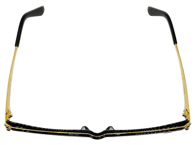 Gafas de sol redondas Panthère Light 55MM Negro / Oro de Cartier - vista 2