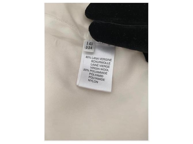 Abrigo Blumarine Bonton Blugirl de lana crema - vista 12