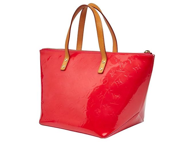 Borsa Bellevue PM in Monogram Vernis Louis Vuitton Rosa - vista 2