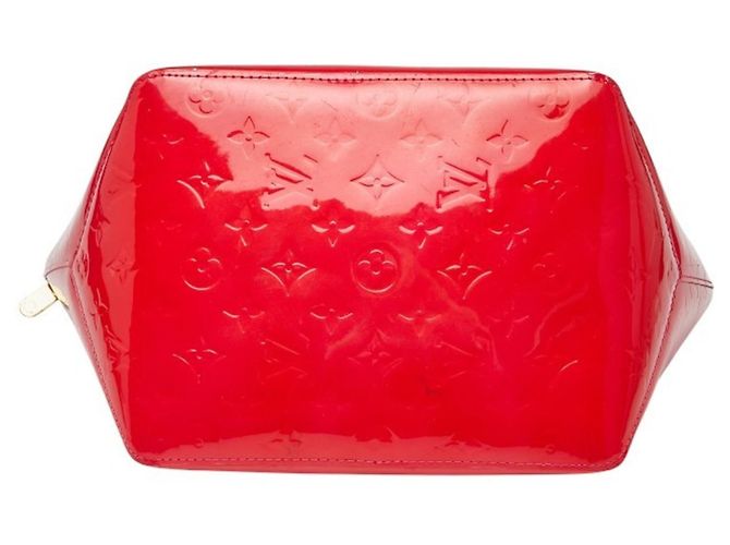 Borsa Bellevue PM in Monogram Vernis Louis Vuitton Rosa - vista 3