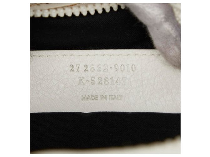 Borsa a Spalla Reporter Balenciaga Bianco - vista 11