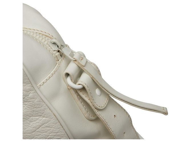 Borsa a Spalla Reporter Balenciaga Bianco - vista 8