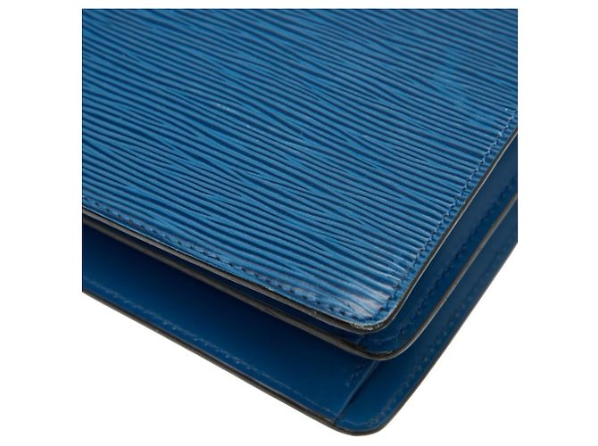 Borsa Louis Vuitton Epi Concorde Blu - vista 6