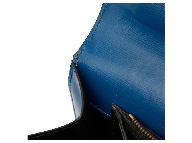 Borsa Louis Vuitton Epi Concorde Blu - vista 8