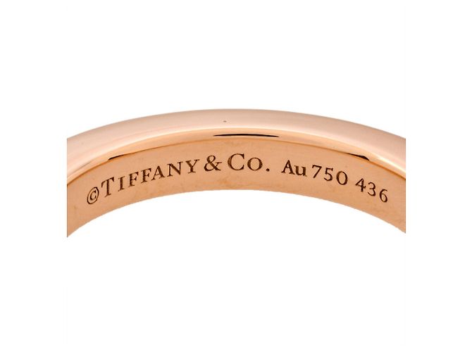 Anello in oro rosa con zaffiro Tiffany & Co. D'oro - vista 4