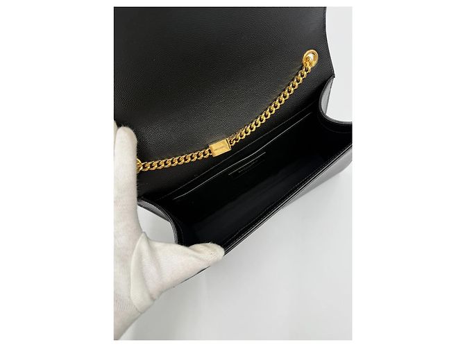 Kate Monogramme Kate Medium Saint Laurent Schwarz - Ansicht 10