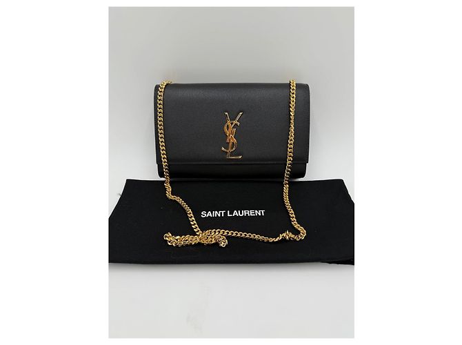 Kate Monogramme Kate Medium Saint Laurent Schwarz - Ansicht 2