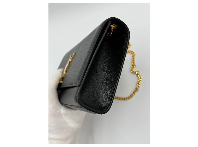 Kate Monogramme Kate Medium Saint Laurent Schwarz - Ansicht 7