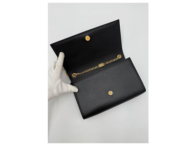 Kate Monogramme Kate Medium Saint Laurent Schwarz - Ansicht 9
