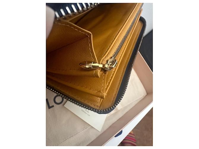 Louis Vuitton Zippy Denim Blu chiaro - vista 7