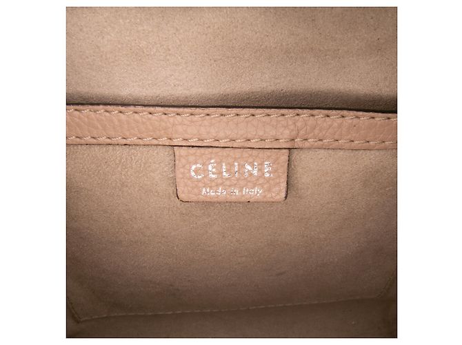 Luggage Céline Bolsa de viagem em couro nano marrom Celine - vista 5