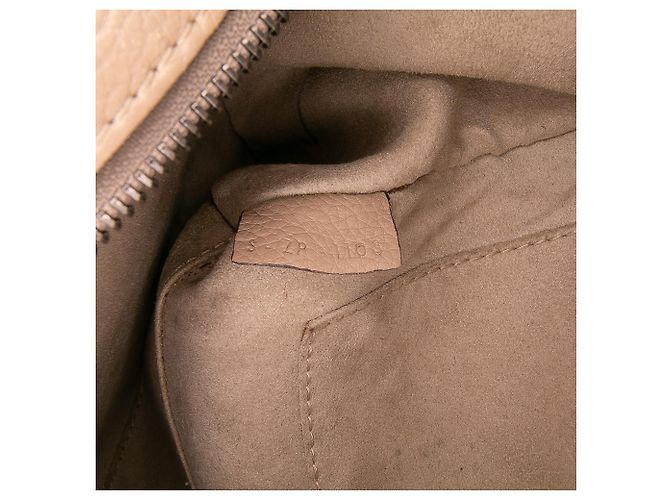 Luggage Céline Bolsa de viagem em couro nano marrom Celine - vista 6