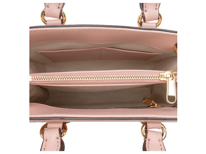 Borsa a mano Gucci Mini GG Matelassé in pelle rosa - vista 4