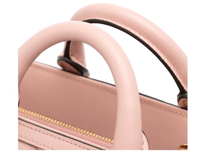 Borsa a mano Gucci Mini GG Matelassé in pelle rosa - vista 9
