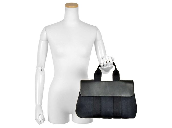 Hermès Hermes Valparaiso PM Handtasche Schwarz - Ansicht 10