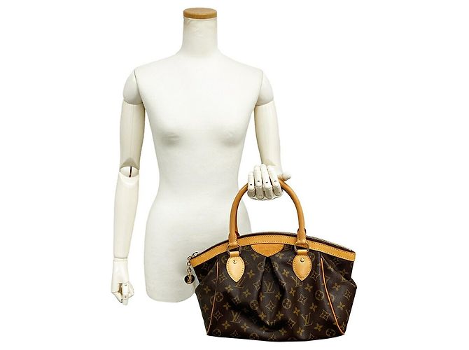 Borsa Louis Vuitton Tivoli PM Marrone Monogramma - vista 10