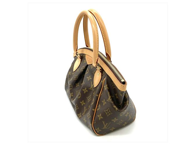 Borsa Louis Vuitton Tivoli PM Marrone Monogramma - vista 3