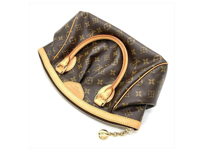 Borsa Louis Vuitton Tivoli PM Marrone Monogramma - vista 4