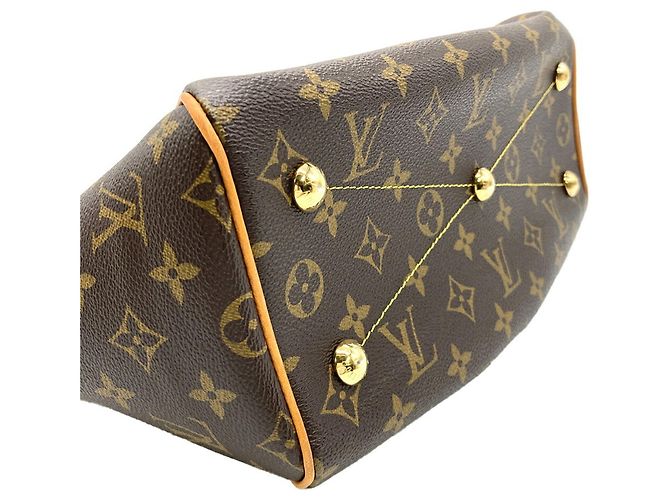 Borsa Louis Vuitton Tivoli PM Marrone Monogramma - vista 5