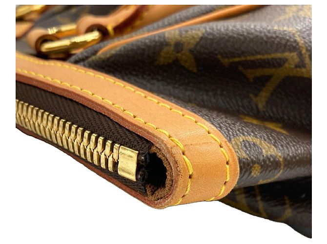 Borsa Louis Vuitton Tivoli PM Marrone Monogramma - vista 8