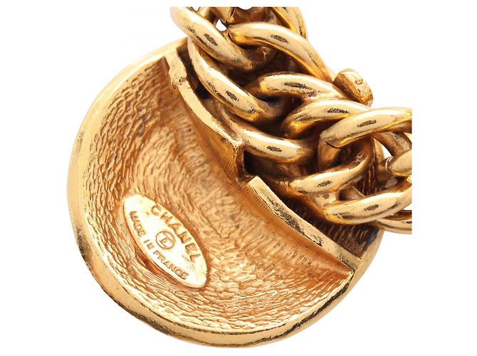 Collana Chanel 31 RUE CAMBON Placcata Oro D'oro Metallico - vista 5