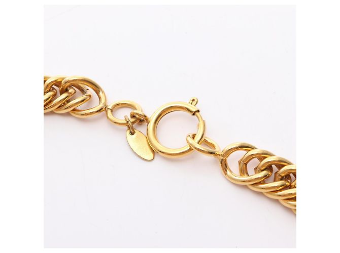 Collana Chanel 31 RUE CAMBON Placcata Oro D'oro Metallico - vista 9