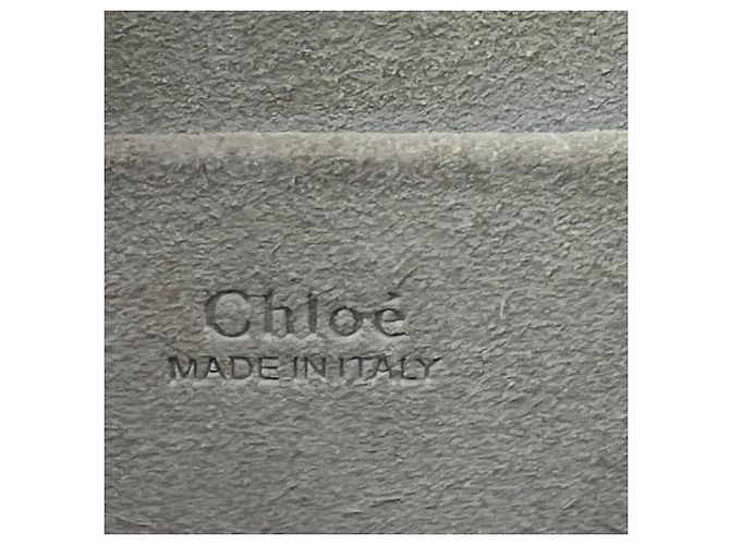 Chloé Borsa a tracolla in pelle beige Chloe Nile Small Bianco - vista 3