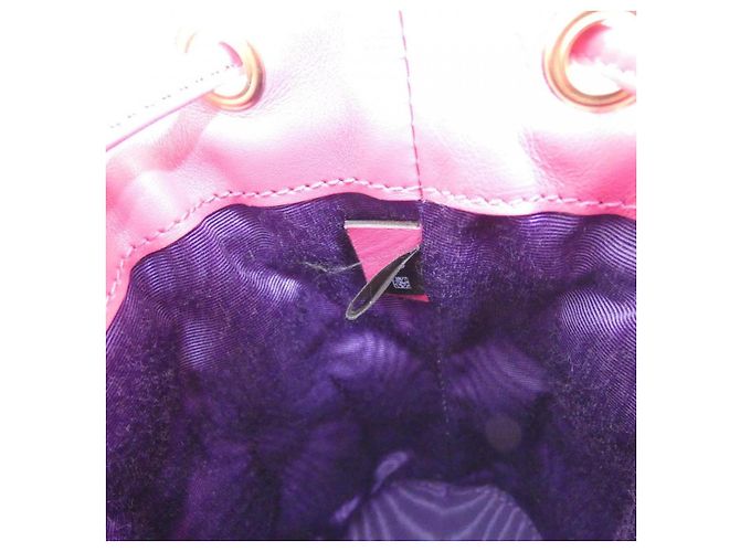 Borsa a spalla in pelle matelassé GG di Gucci Rosa - vista 9