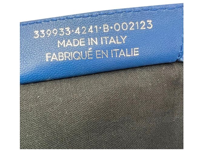 Day Set Tote e Pouch Blu S in Pelle di Vitello Navy Balenciaga - vista 10
