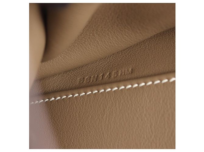 Borsa Clutch Kelly Dance 2 di Hermès in pelle marrone - vista 4