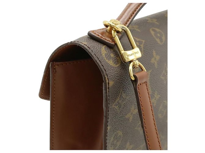 Borsa Monceau 28 Monogramma Louis Vuitton Marrone - vista 4