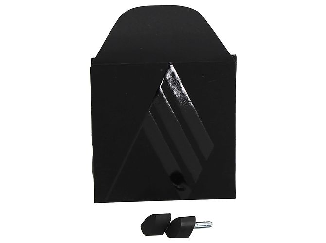Sandali Attico Nova 65MM in Pelle Nera Nero - vista 9