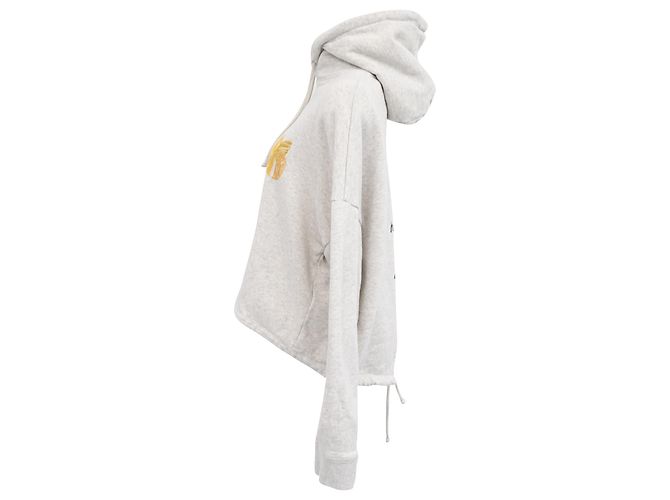 Sudadera Mélange Daniel en Algodón Gris de Ba&Sh - vista 2