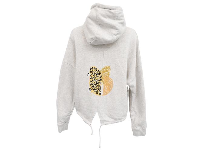 Sudadera Mélange Daniel en Algodón Gris de Ba&Sh - vista 3