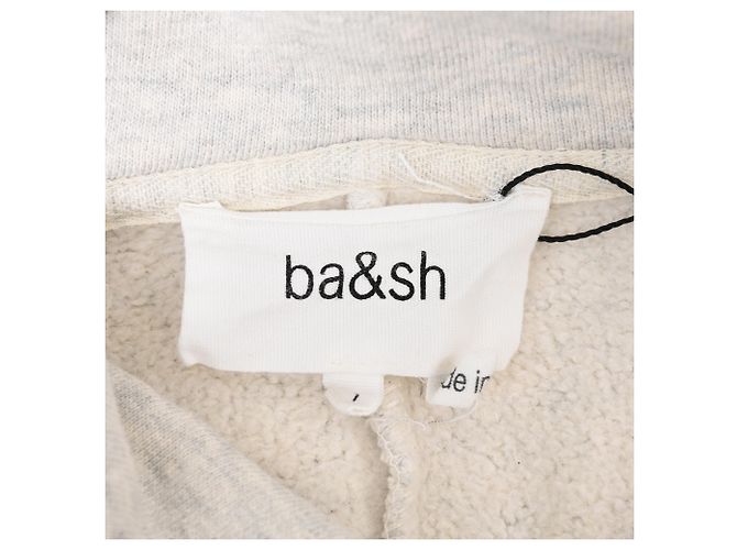 Sudadera Mélange Daniel en Algodón Gris de Ba&Sh - vista 4