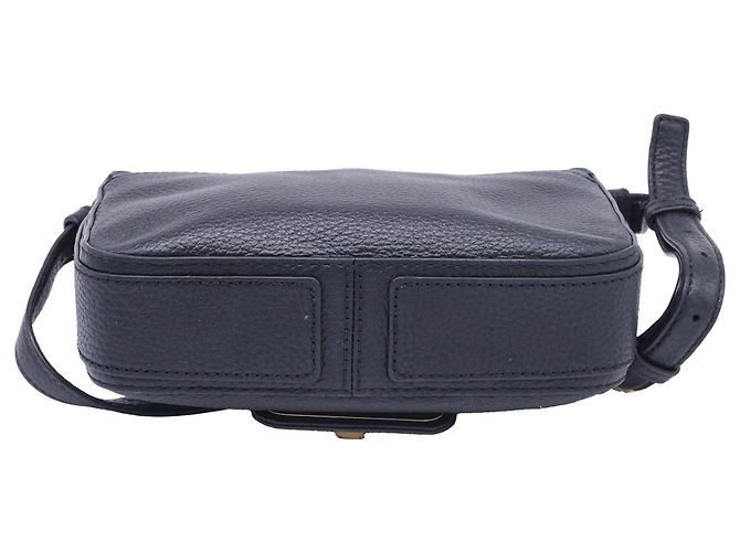 Borsa a tracolla Lila in pelle nera a grana di Michael Kors Blu Blu navy - vista 4