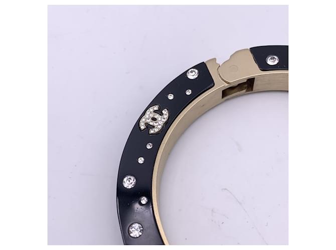 Timeless Bracciale in plastica Chanel CC Nero - vista 6