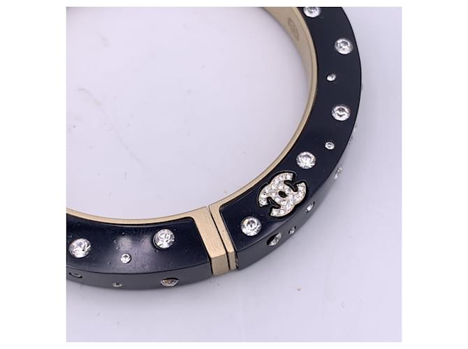 Timeless Bracciale in plastica Chanel CC Nero - vista 7