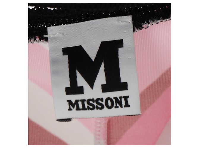Abito Mini in Jersey Stampato Elasticizzato M Missoni in Viscosa Multicolore - vista 4