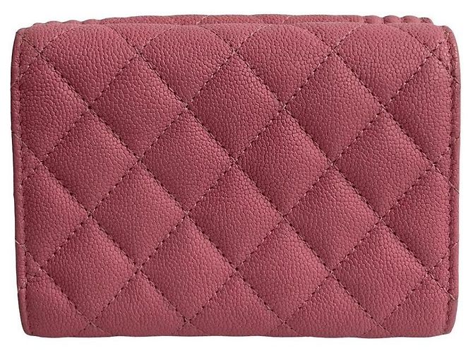 Chanel Boy Caviar Geldbörse Pink - Ansicht 4